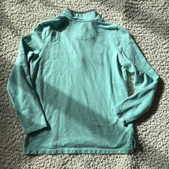 🌊 LL Bean Cotton Rugby 1/4 Button Pullover 🌊 - Picture 6 of 7